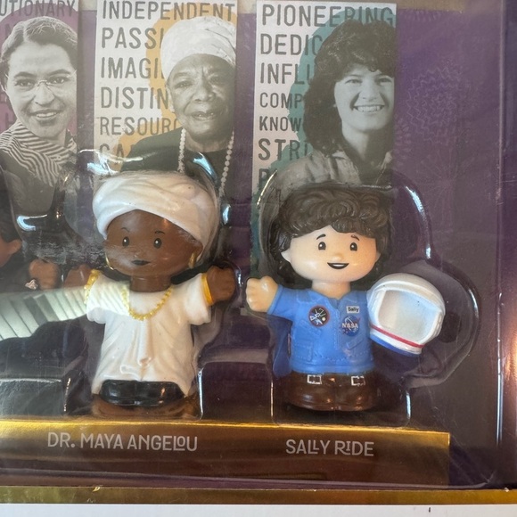 Fischer-Price Little People Inspiring Women Limited Edition - set of 4 - Picture 3 of 3